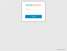 Tablet Screenshot of ninjasounds.com